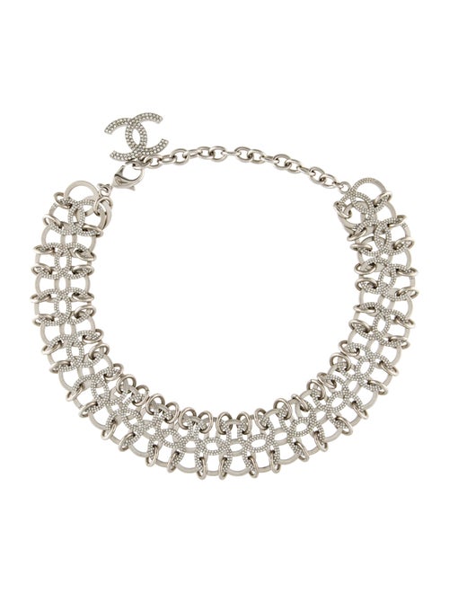 Chanel Strass CC in the Air Choker