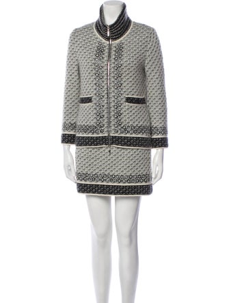 Chanel 2010 Tweed Pattern Skirt Set