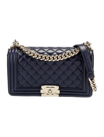 Chanel Medium Quilted Boy Bag