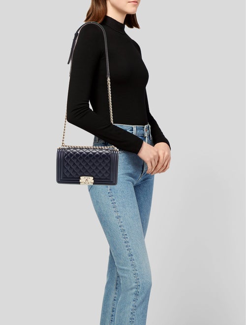 Chanel Medium Quilted Boy Bag