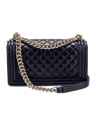 Chanel Medium Quilted Boy Bag