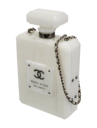 Chanel Paris-Rome Plexiglass No.5 Minaudière