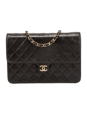 Chanel Shoulder Bags Quilted Single Flap Bag