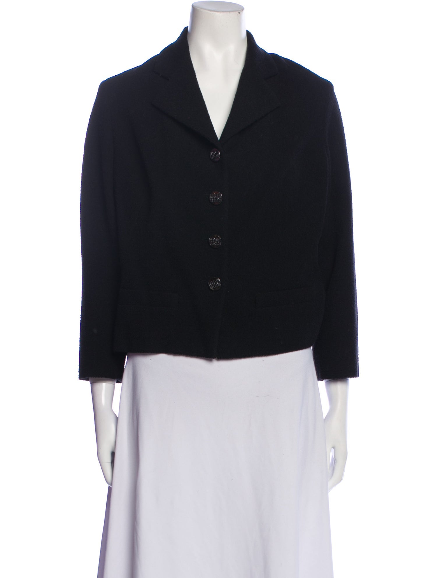 Chanel 2012 Blazer Black Jackets, Clothing CHA1089304 The RealReal