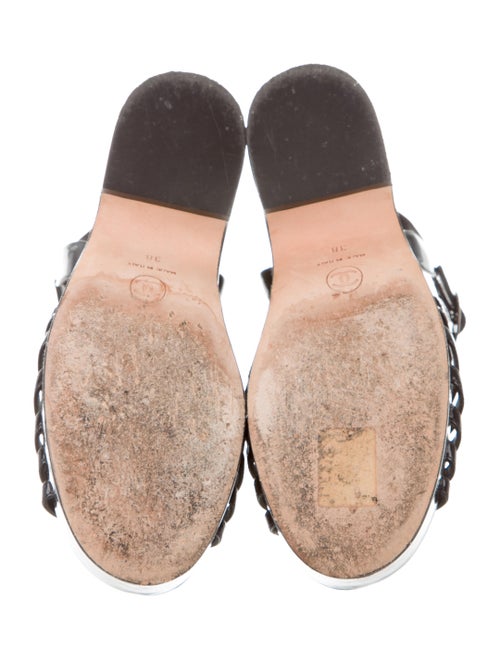 Chanel Patent Platform Sandals Shoes CHA108976 The RealReal