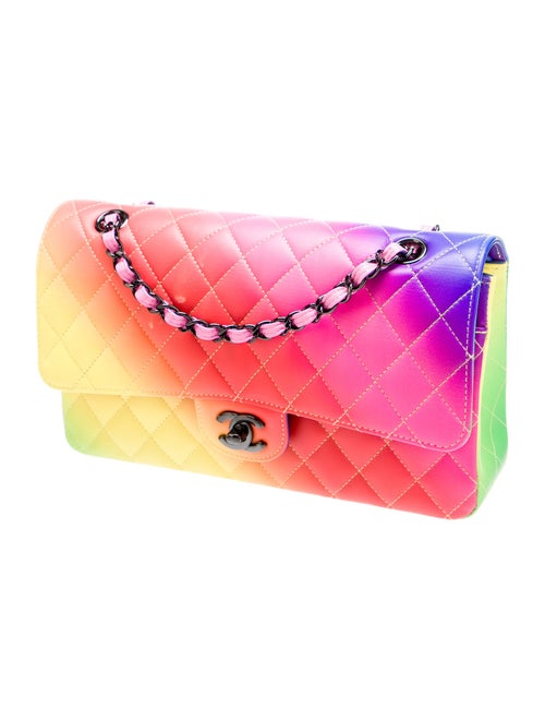 Chanel Classic Medium Rainbow Double Flap Bag