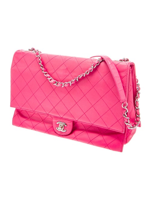 Chanel Accordion 3 Flap Bag