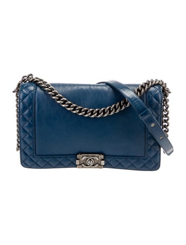 Chanel Shoulder Bags Large Reverso Boy Bag