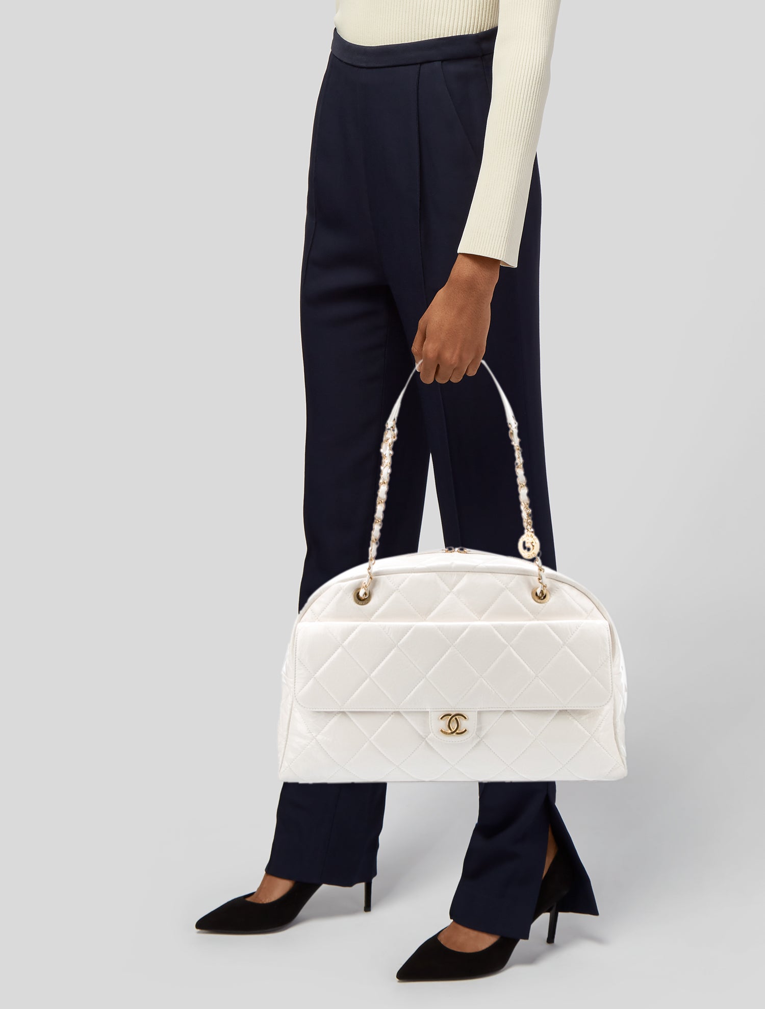 Chanel 2023 Maxi Bowling Bag