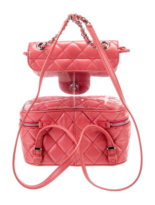 Chanel PVC Quilted Aquarium Backpack