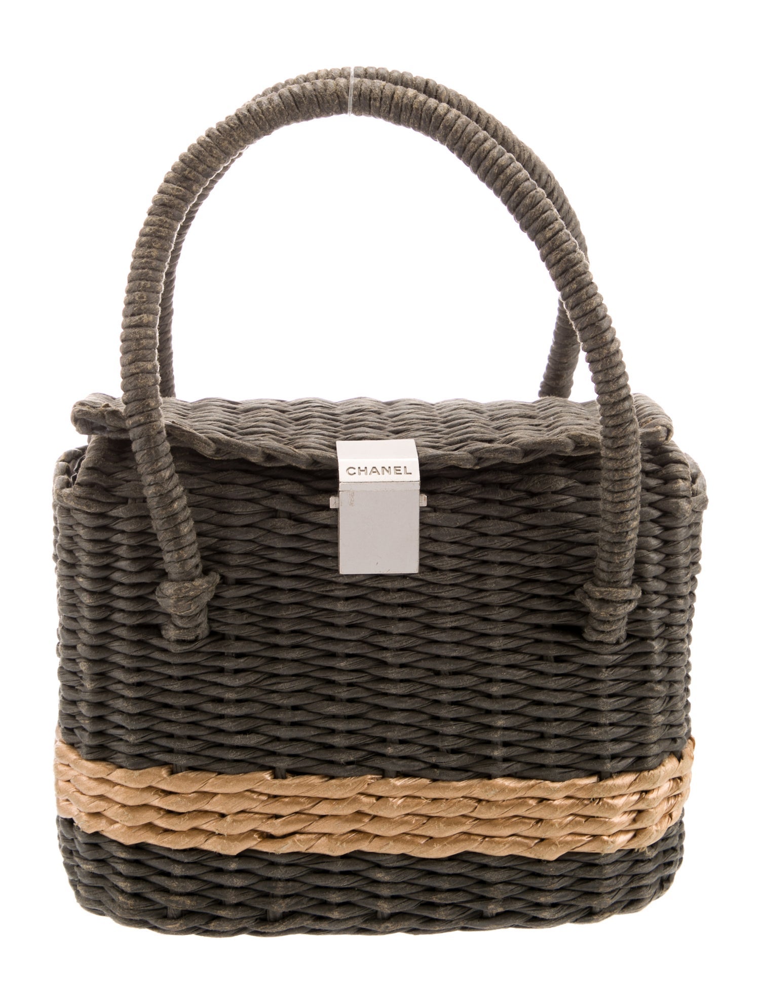 Chanel Wicker Basket Bag