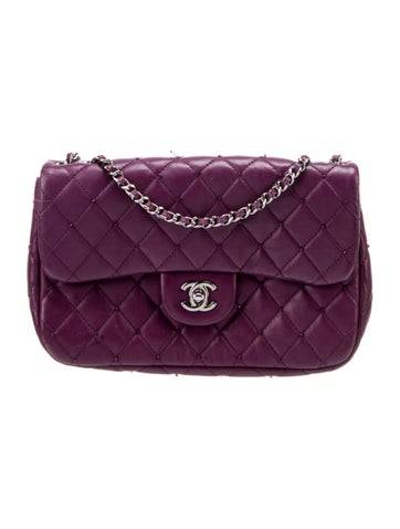 Chanel Crossbody Bags CC Embellished Quilted Flap Bag