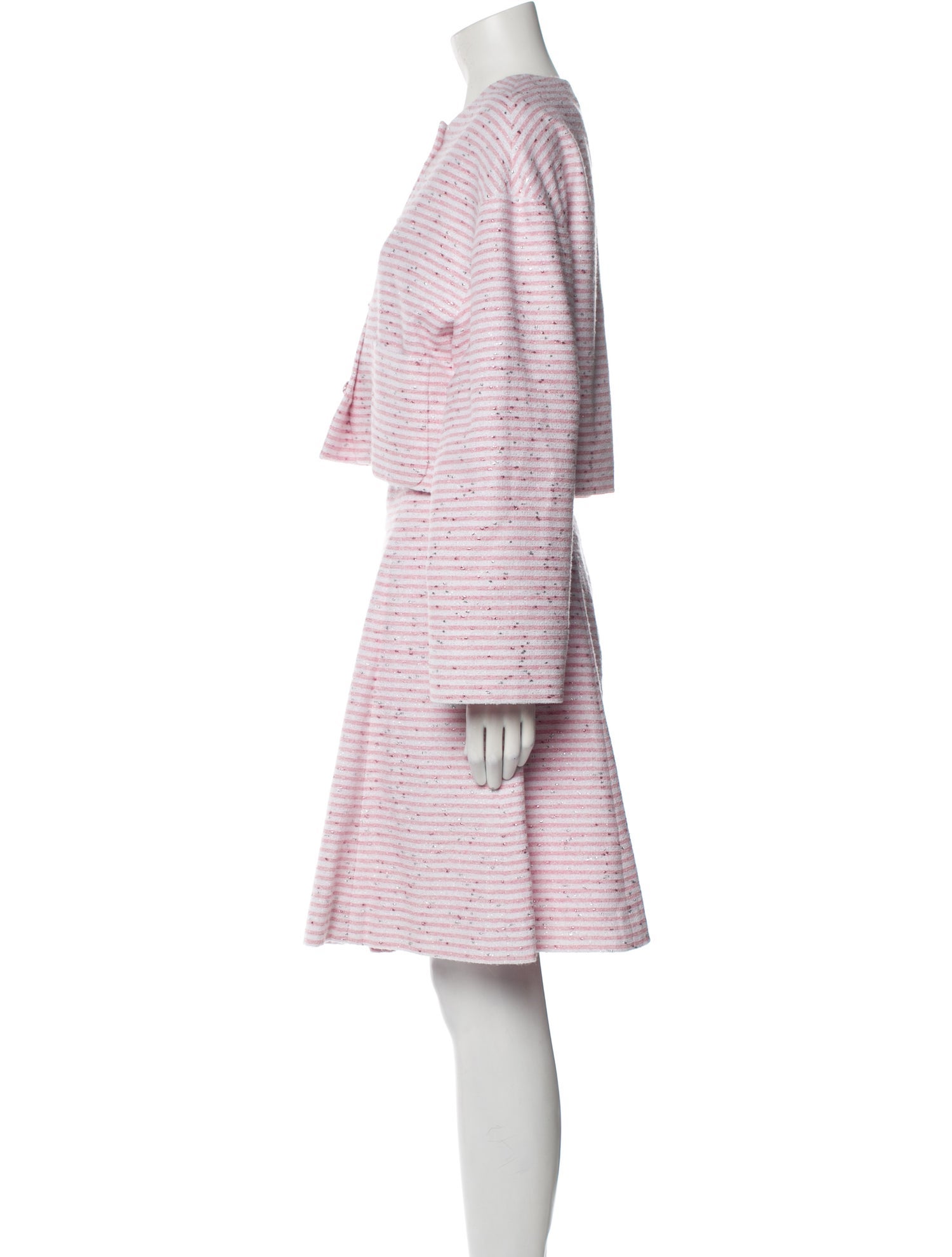 Chanel 2024 Striped Skirt Set w/ Tags