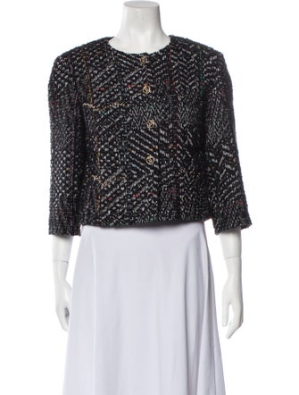 Chanel 2023 Tweed Pattern Jacket