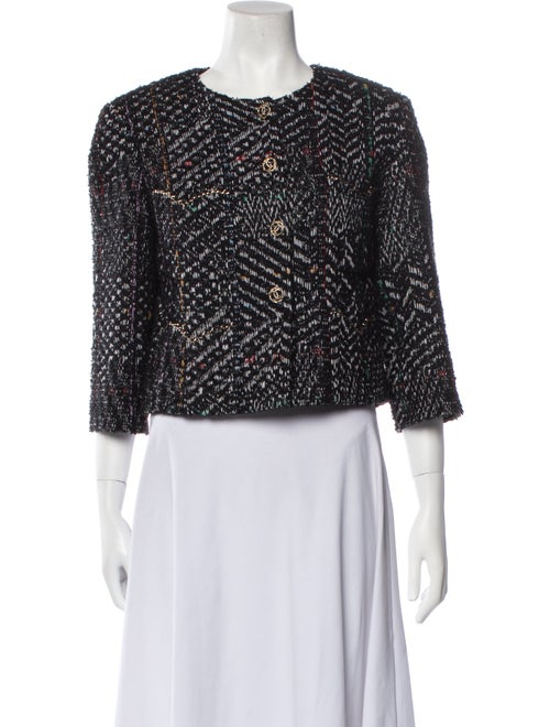 Chanel 2023 Tweed Pattern Jacket