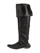 Chanel Interlocking CC Logo Calfskin Riding Boots