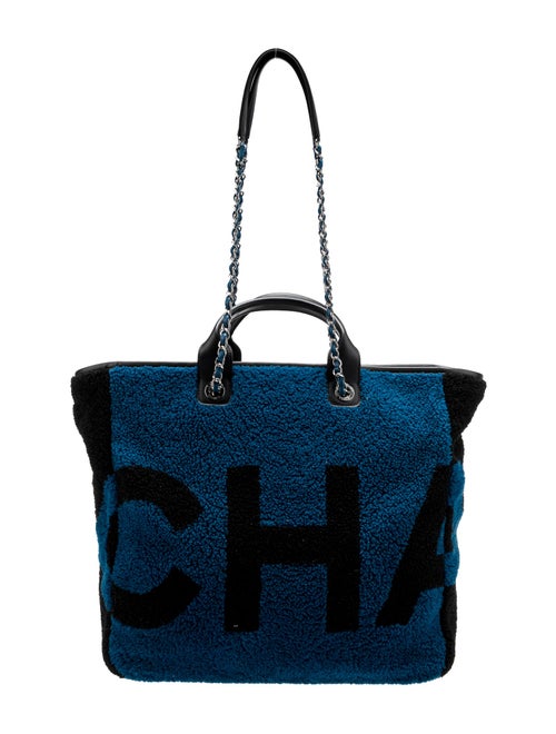 Chanel Shearling Maxi Tote