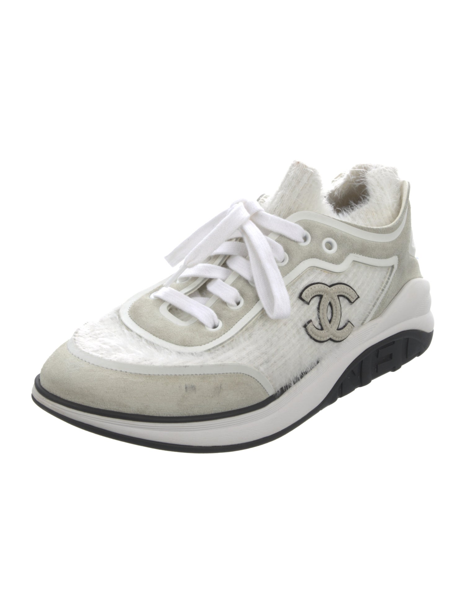 Chanel 2019 Interlocking CC Logo Sneakers