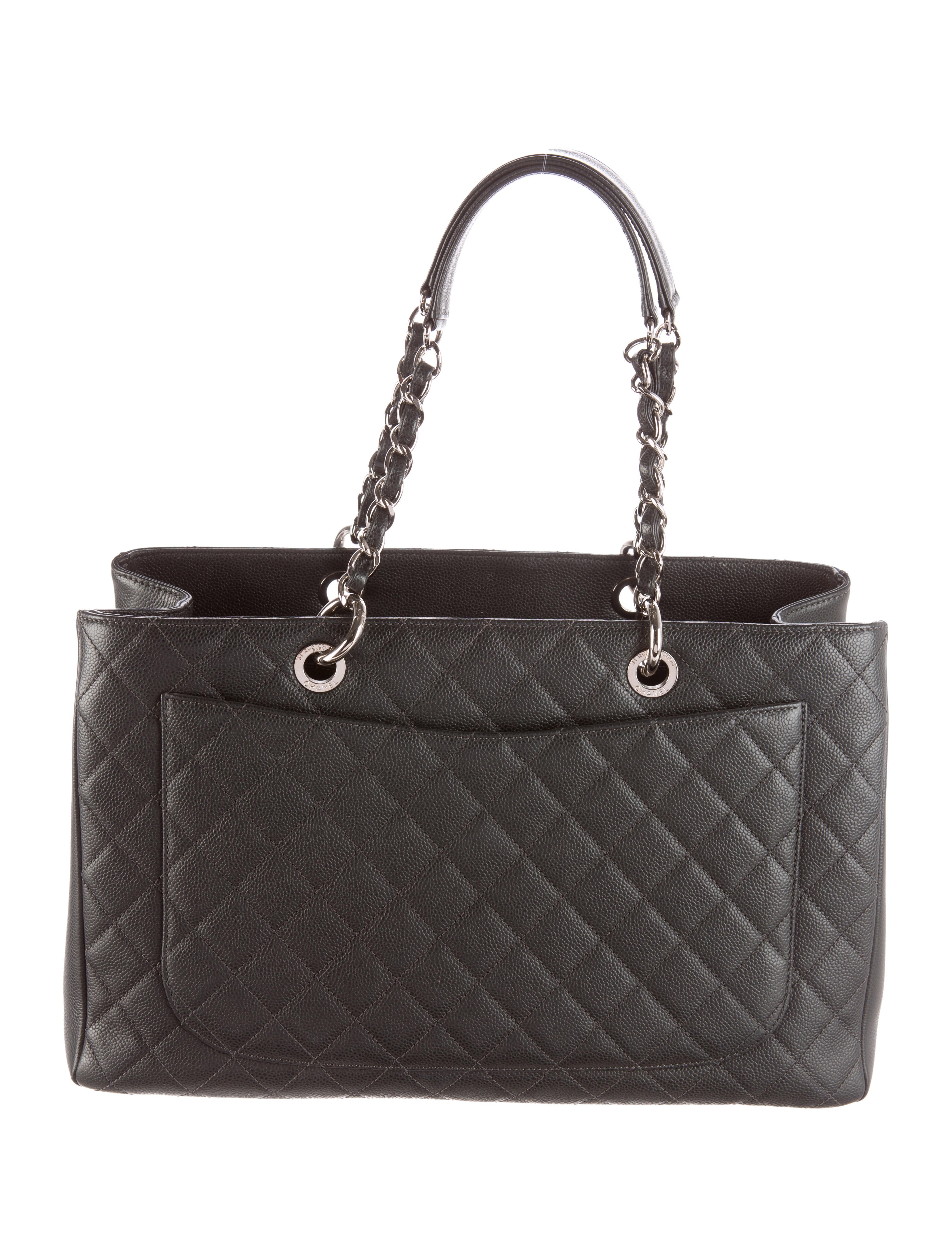 Chanel XL Grand Shopping Tote Handbags CHA110426 The RealReal