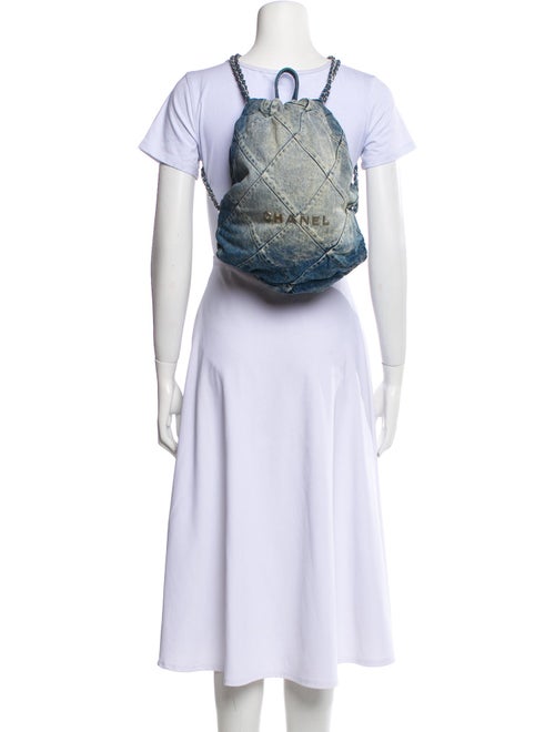 Chanel Denim 22 Backpack