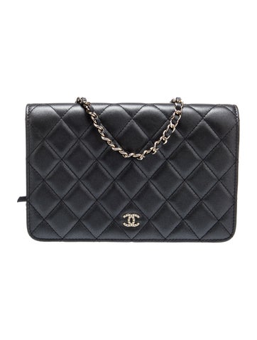 Chanel Crossbody Bags Pearl Wallet On Chain