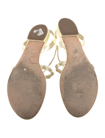 Chanel 2015 Interlocking CC Logo Sandals