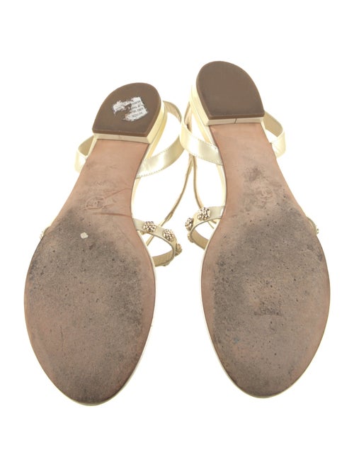 Chanel 2015 Interlocking CC Logo Sandals