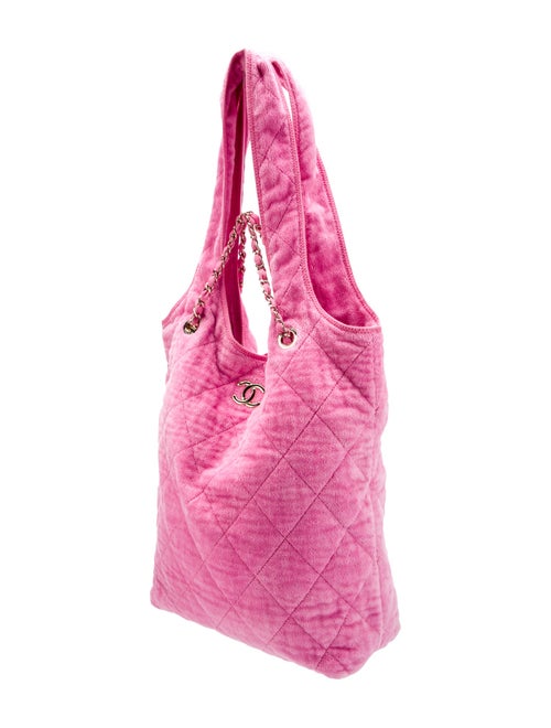 Chanel Coco Beach Quilted Hobo