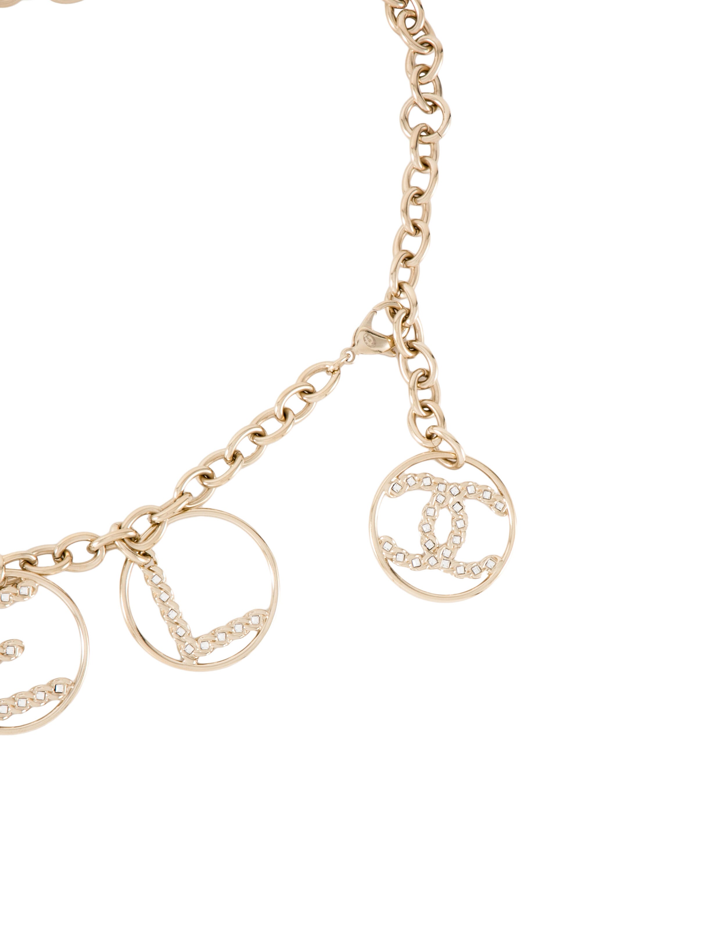 Chanel 2019 Interlocking CC Logo Waist Belt