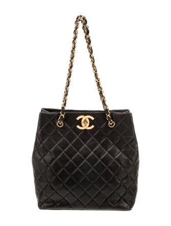 Chanel Quilted CC Tote