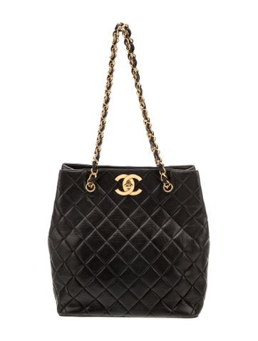 Chanel Totes Quilted CC Tote
