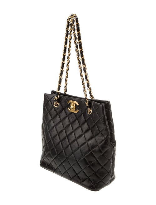 Chanel Quilted CC Tote