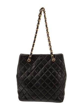 Chanel Quilted CC Tote