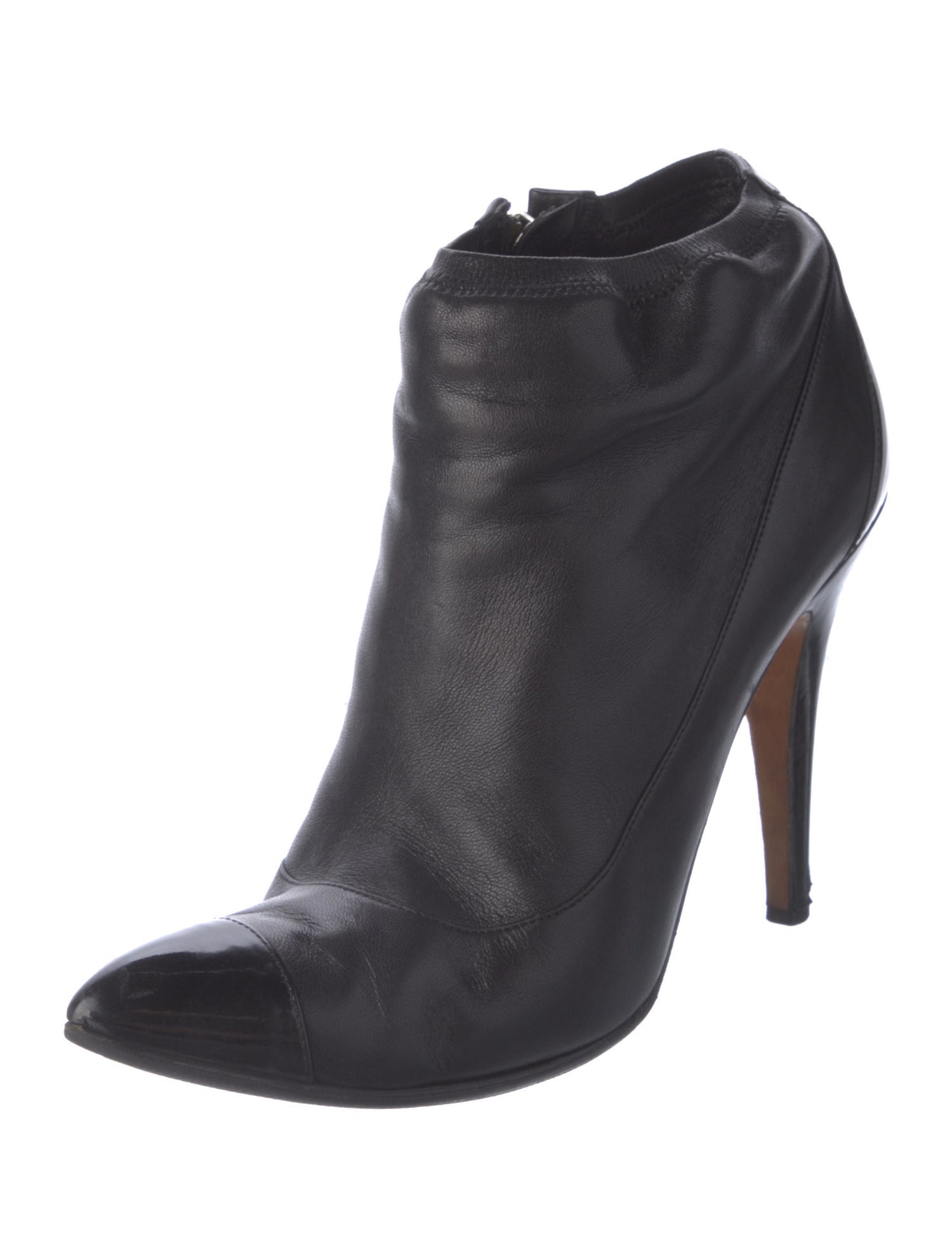 Chanel 2008 Interlocking CC Logo Boots