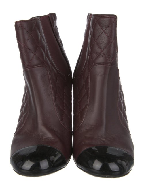 Chanel 2012 Interlocking CC Logo Chelsea Boots