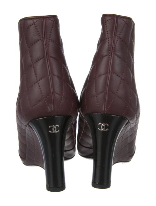 Chanel 2012 Interlocking CC Logo Chelsea Boots