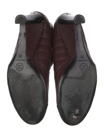 Chanel 2012 Interlocking CC Logo Chelsea Boots