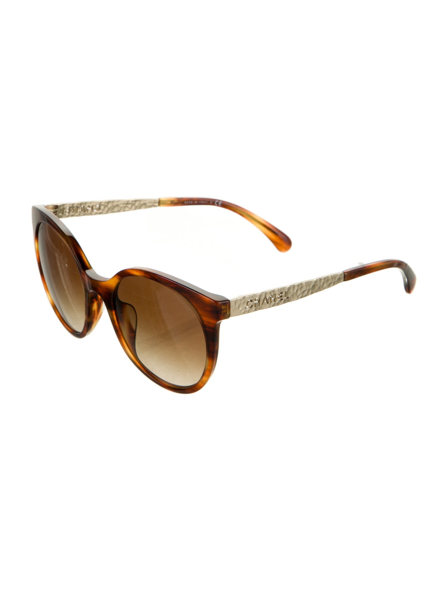 Chanel Round Gradient Sunglasses