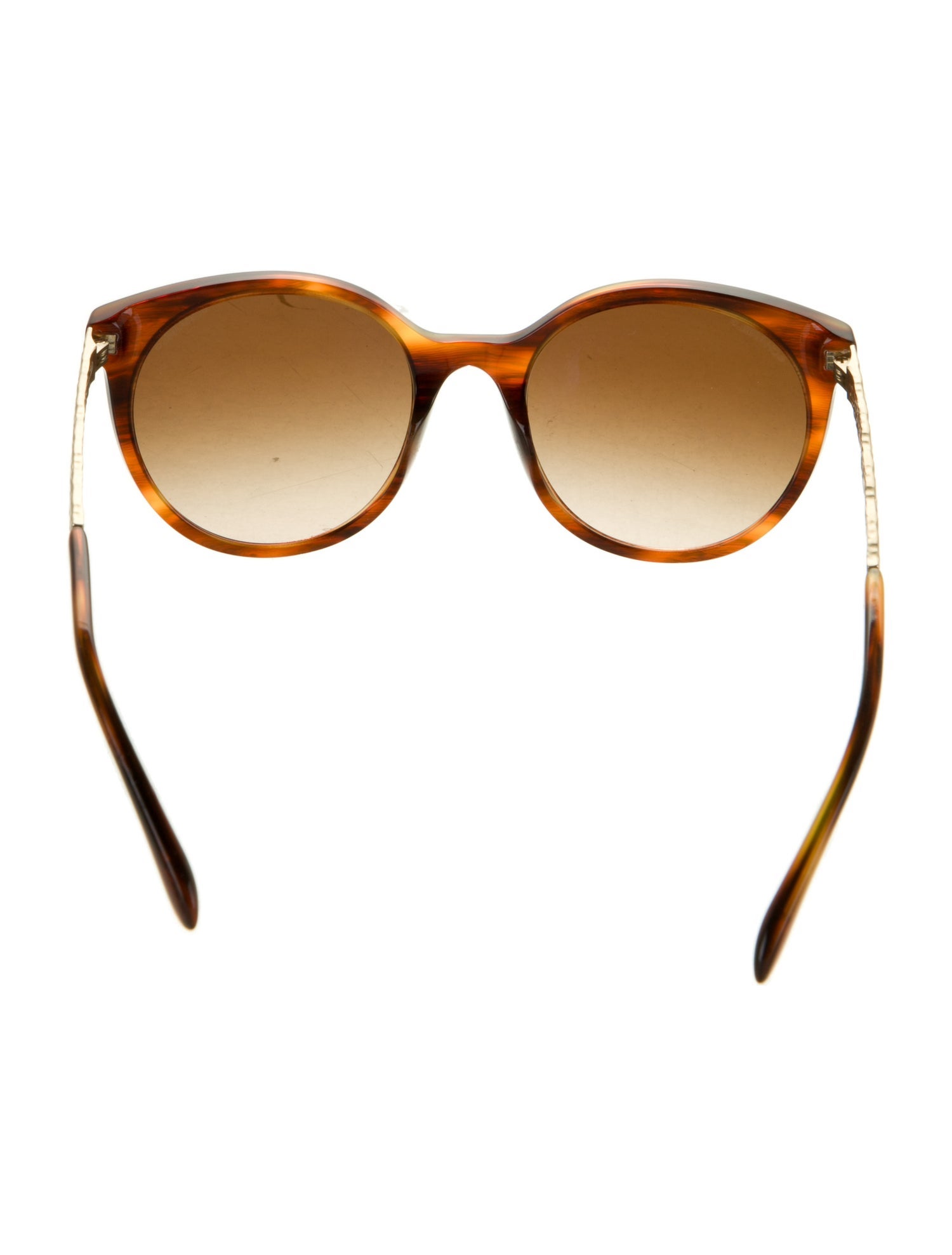 Chanel Round Gradient Sunglasses