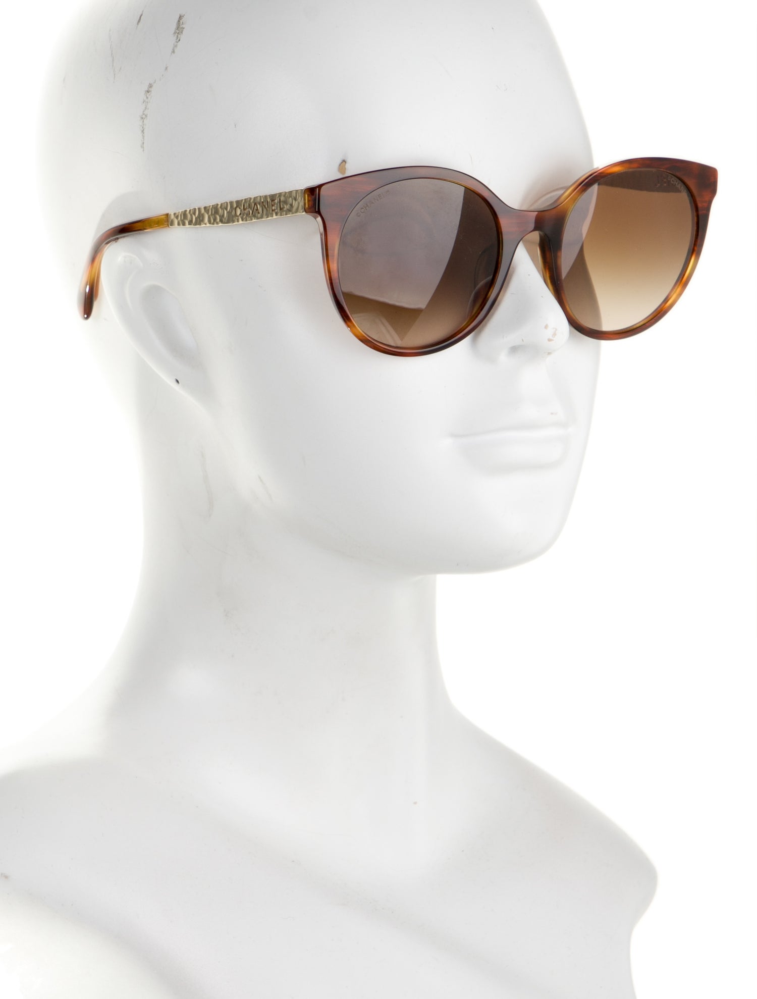 Chanel Round Gradient Sunglasses