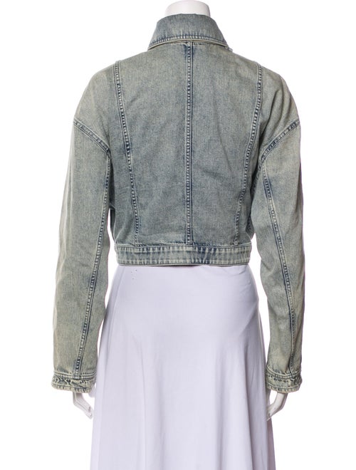 Chanel 2022 Striped Denim Jacket w/Tags