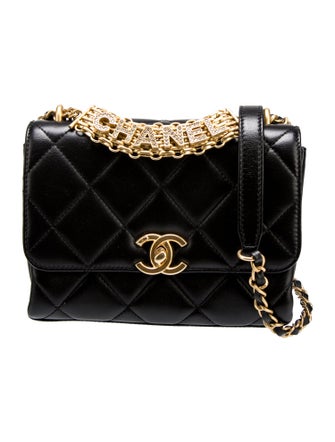 Chanel 2022 Signature Chain Mini Flap Bag