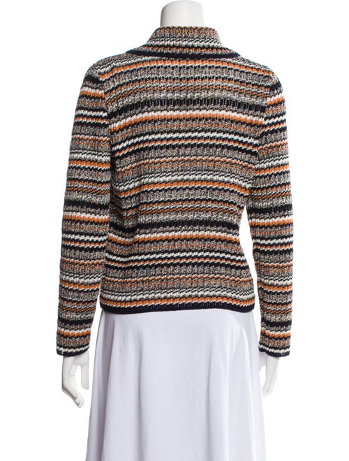 Chanel 2017 Striped Evening Jacket