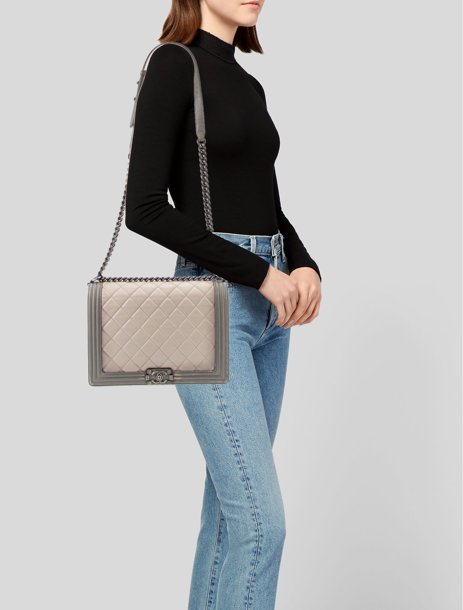 Chanel XL Ombré Boy Bag