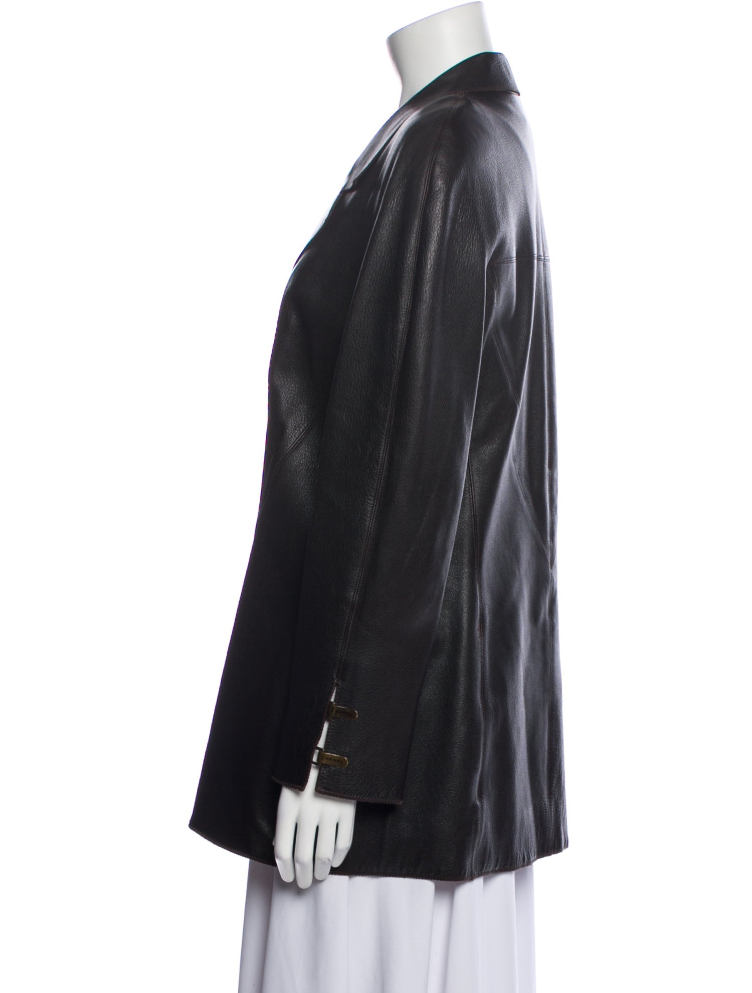 Chanel Vintage 1999 Coat - Black Coats, Clothing - CHA1116357