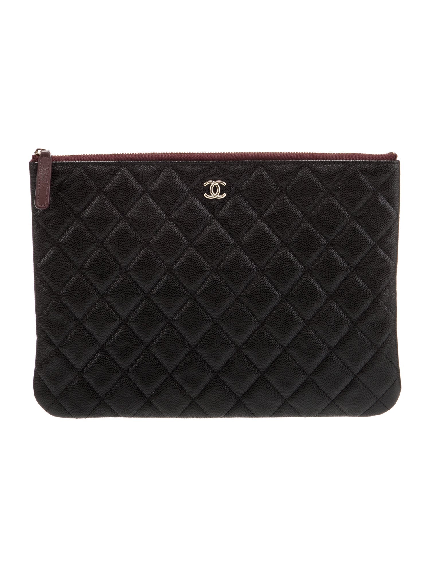 Chanel Caviar Quilted O-Case
