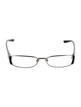 Chanel Interlocking CC Logo Square Eyeglasses