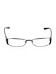 Chanel Interlocking CC Logo Square Eyeglasses