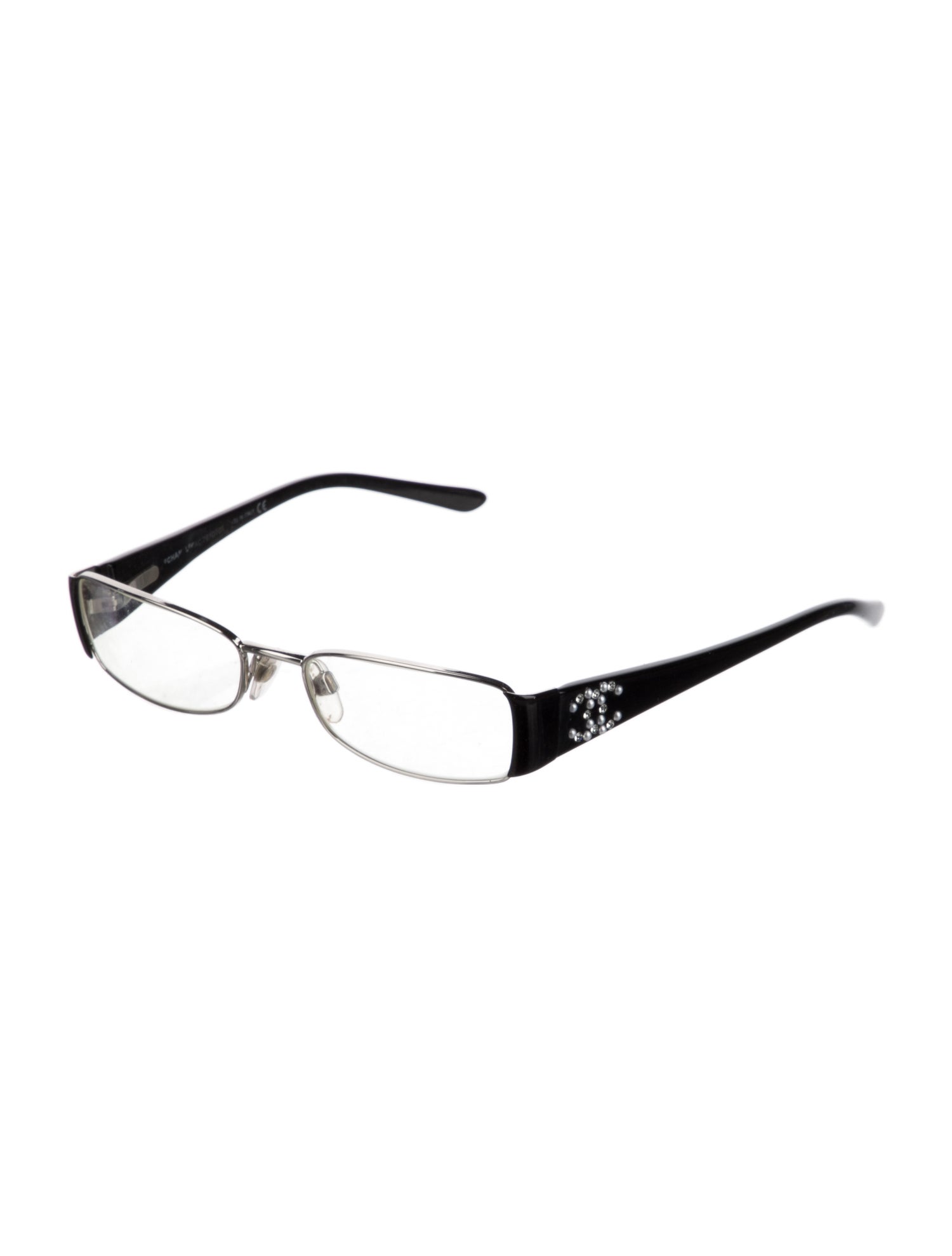Chanel Interlocking CC Logo Square Eyeglasses
