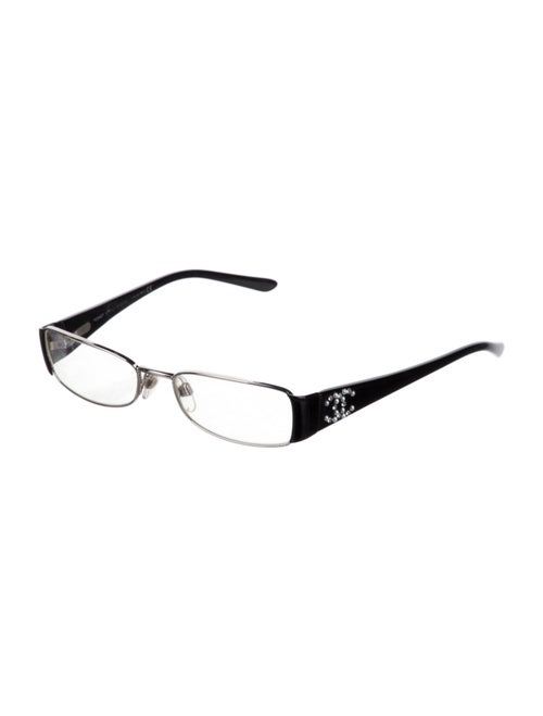 Chanel Interlocking CC Logo Square Eyeglasses
